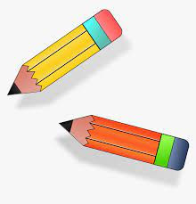 Tranh chiếc bút chì đơn giản