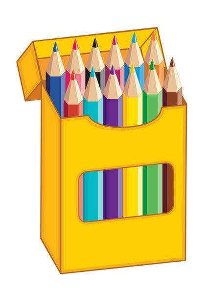 Tranh vỏ hộp cây bút color rất đẹp nhất