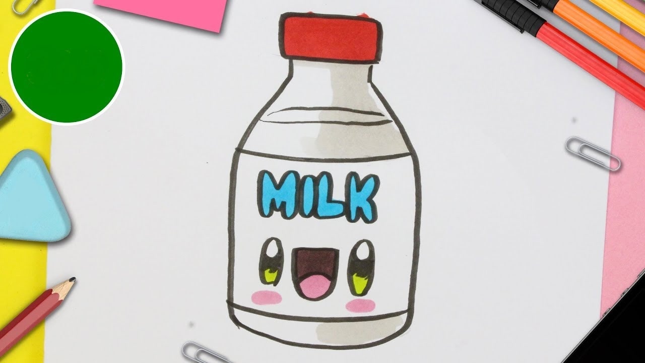 Tranh hộp sữa tươi ấn tượng