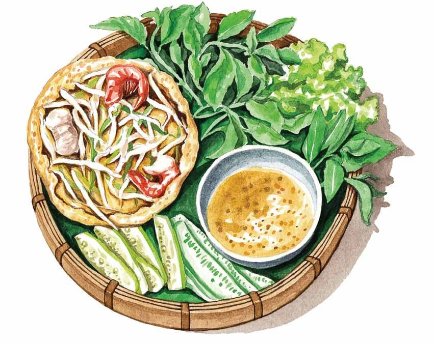 Tranh món ăn Việt Nam ấn tượng