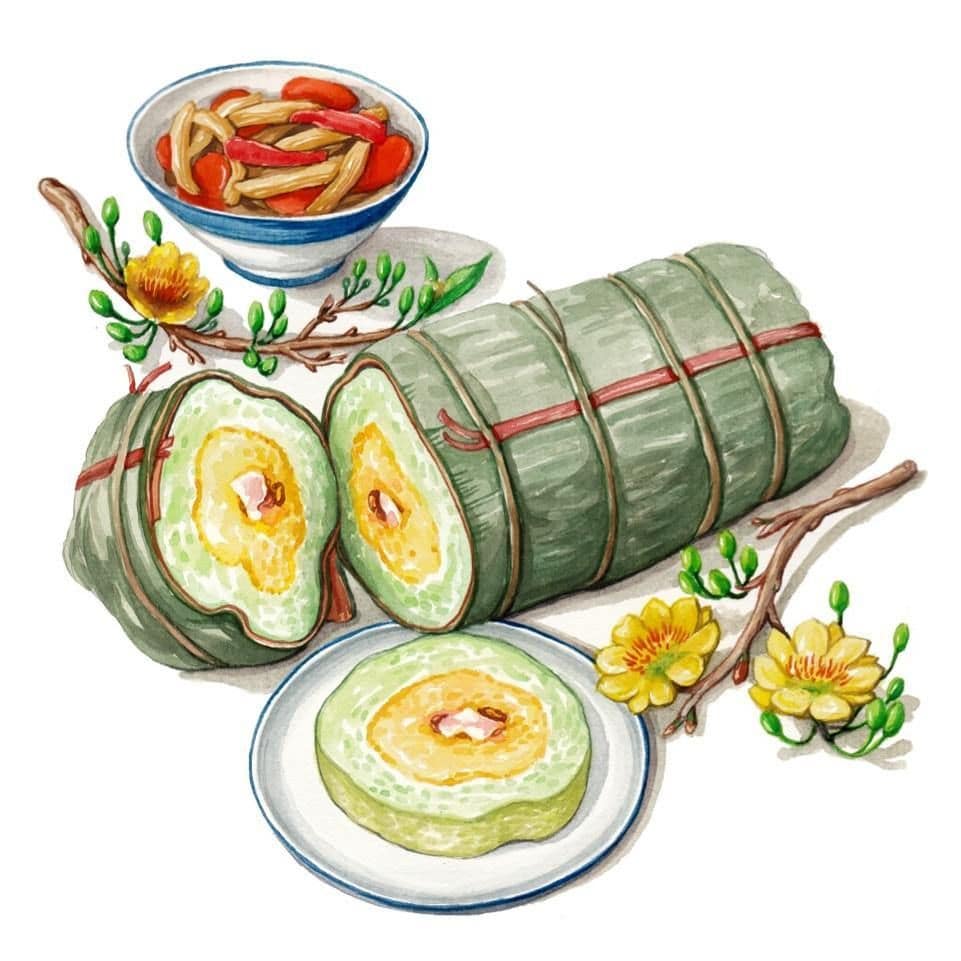 Tranh món ăn Việt Nam đặc biệt