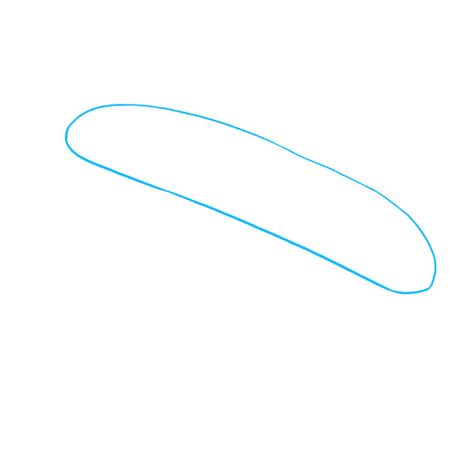 Vẽ hình oval dài