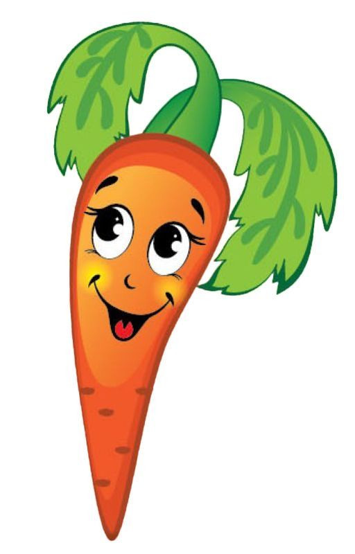 Tranh cà rốt chibi đáng yêu