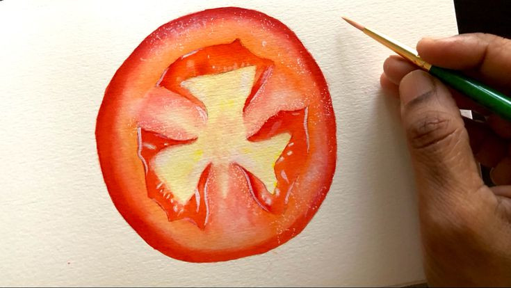 Tranh lát cà chua siêu đẹp