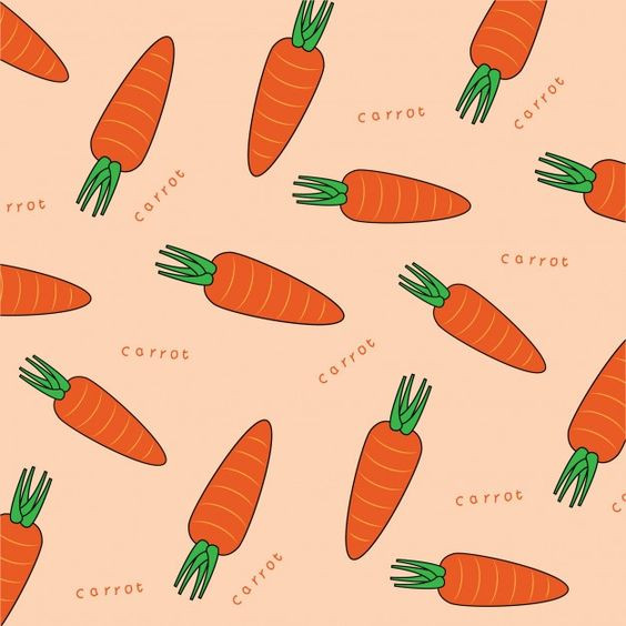 Tranh quả cà rốt đa dạng