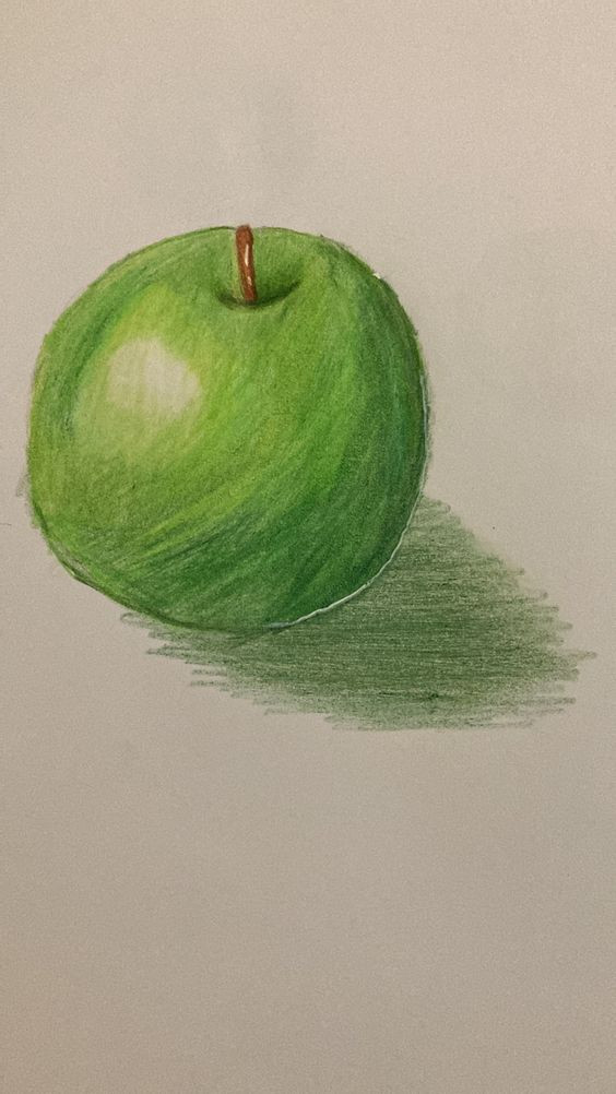 Tranh quả táo xanh chọn lọc