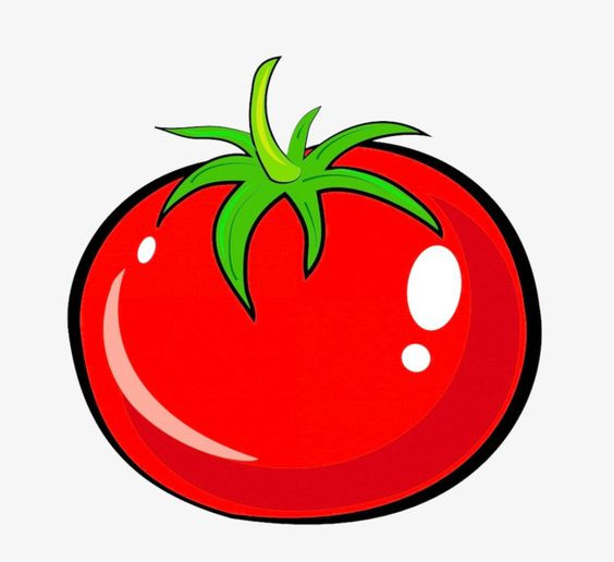 Tranh trái cà chua siêu dễ