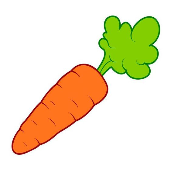 Tranh về lá cà rốt dễ nhất
