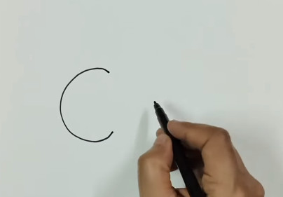 Vẽ 1 chữ C