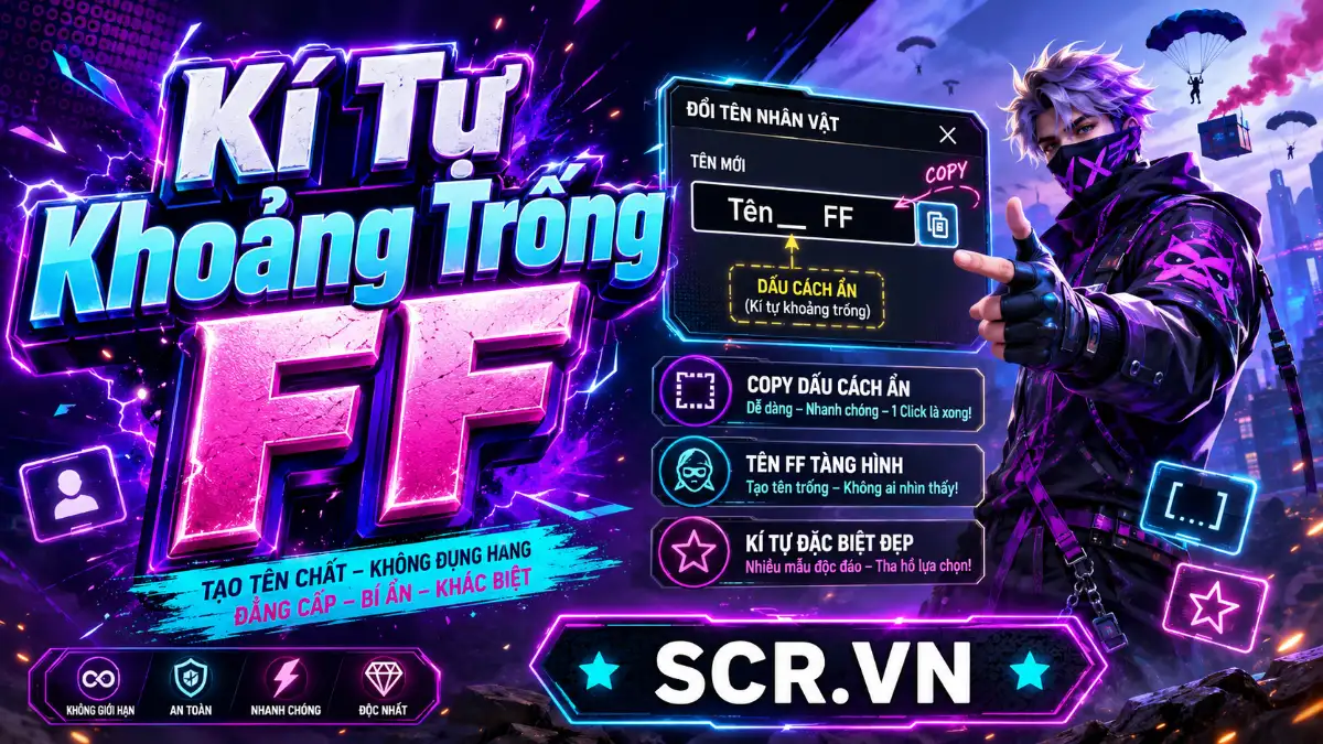 Kí Tự Khoảng Trống FF