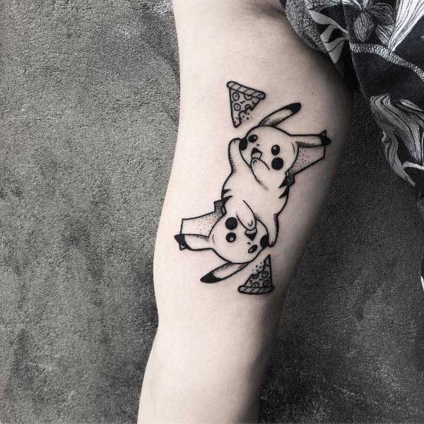 Pikachu Tattoo Đẹp