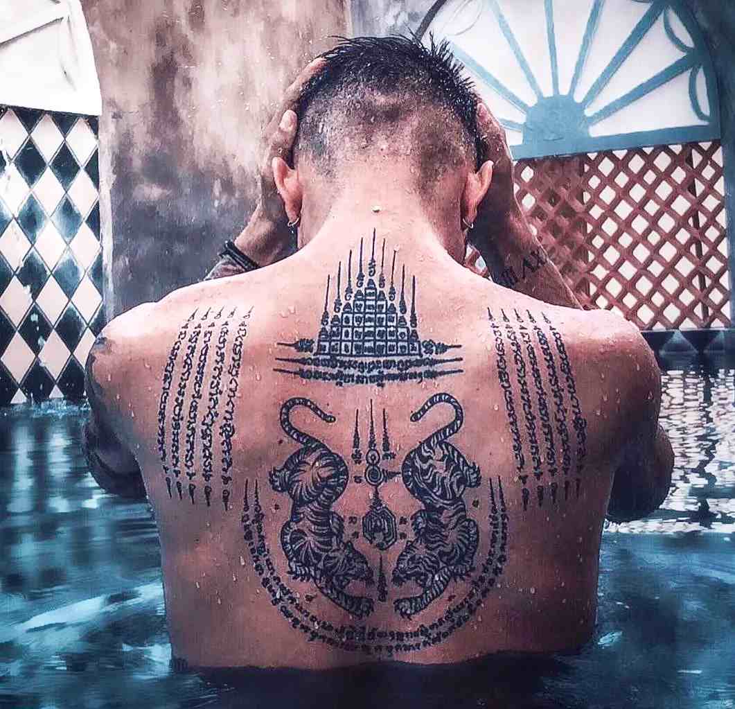 Tattoo Bùa Thái Siêu Ngầu
