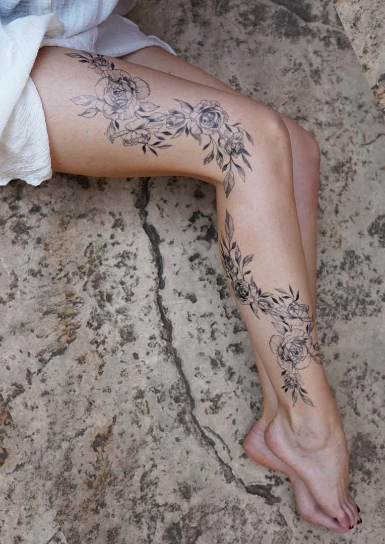 Tattoo Cho Nữ Ở Chân Nghệ Thuật