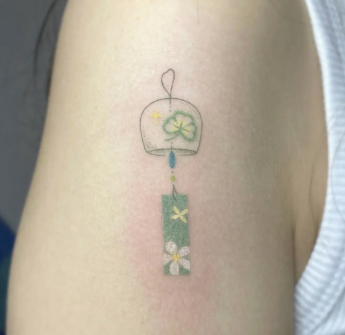Tattoo Chuông Gió Mini