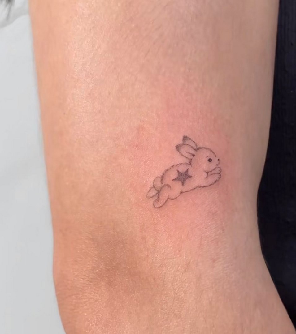 Tattoo Con Thỏ Mini
