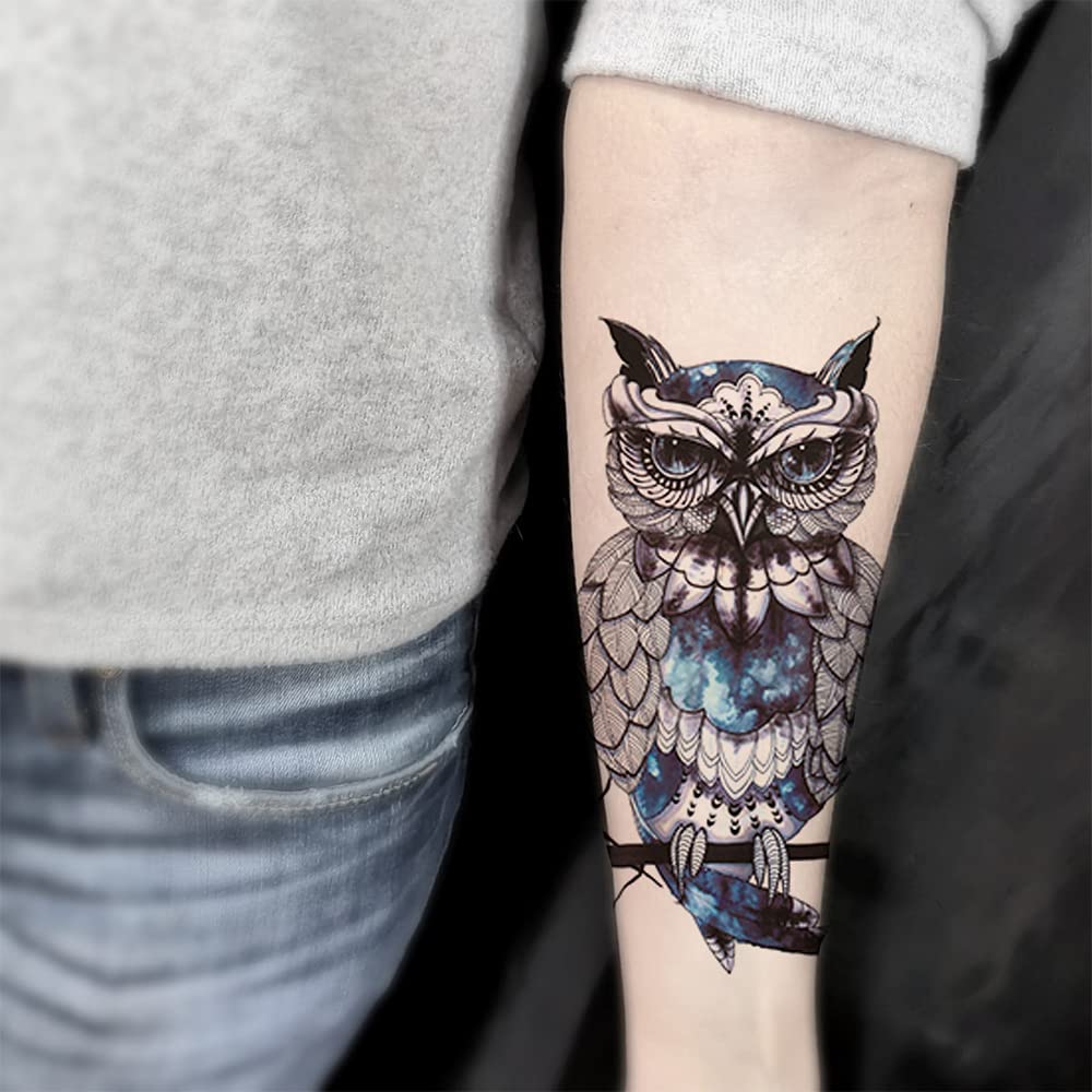 Tattoo Cú Mèo Ngầu