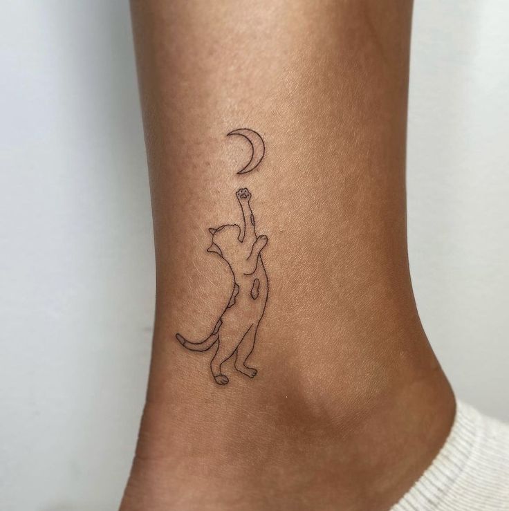 Tattoo Mèo Mini Đẹp