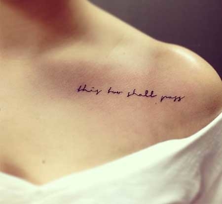 Tattoo Nhỏ Cho Nữ Ý Nghĩa Chữ Tiếng Anh