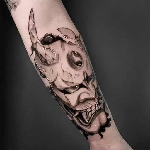 Tattoo Quỷ Dạ Xoa Cánh Tay