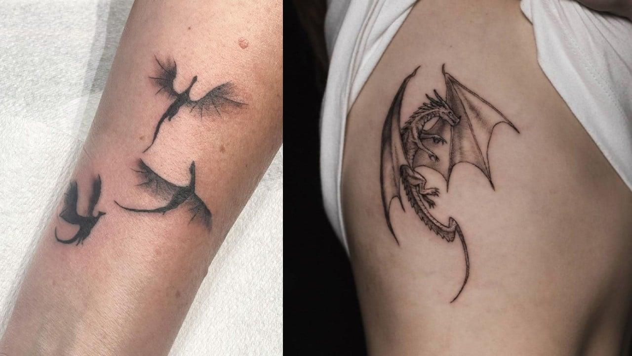 Tattoo Rồng Mini Đẹp