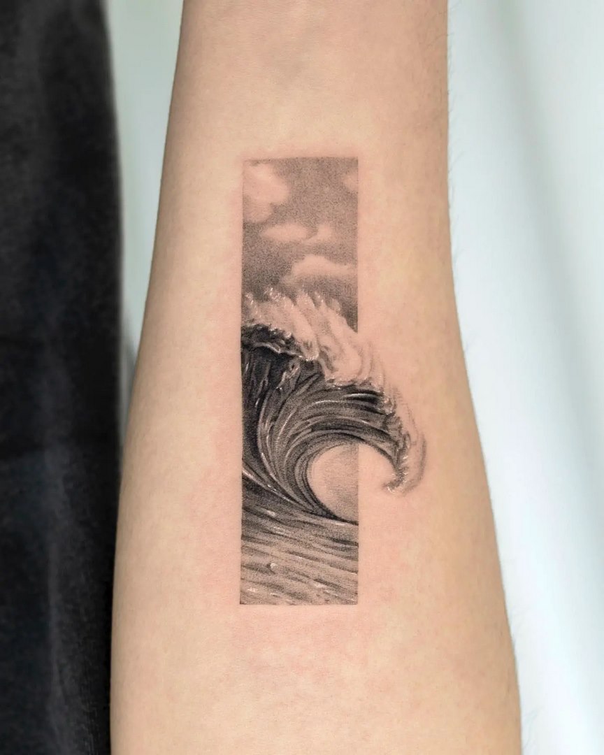 Tattoo Sóng Nước Đẹp Nhất
