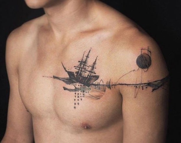 Tattoo thuận buồm xuôi gió