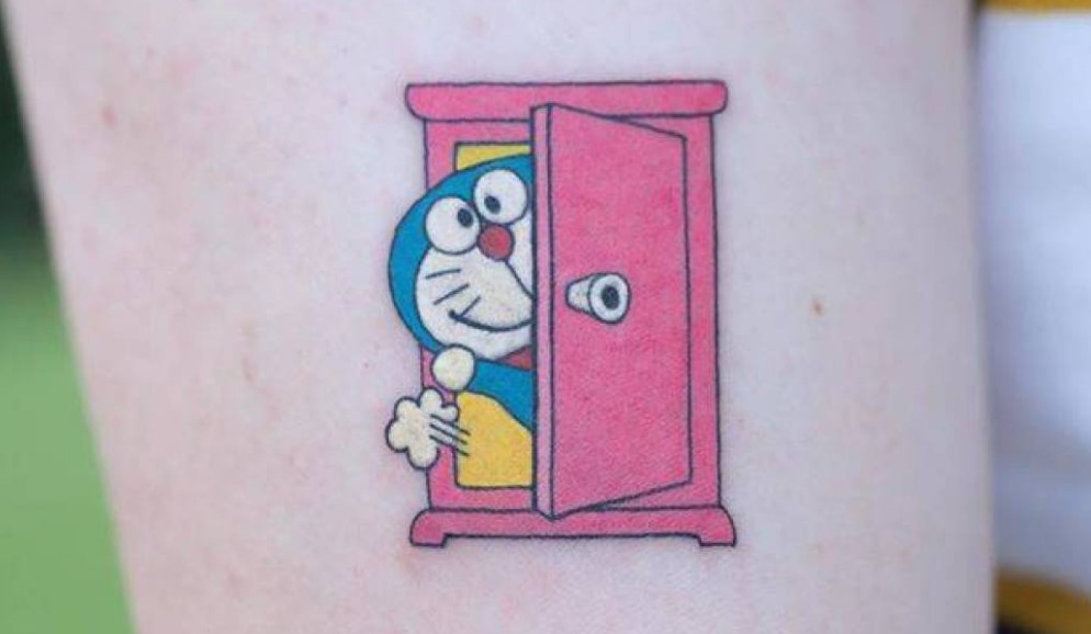 Xăm Doraemon Dễ Thương