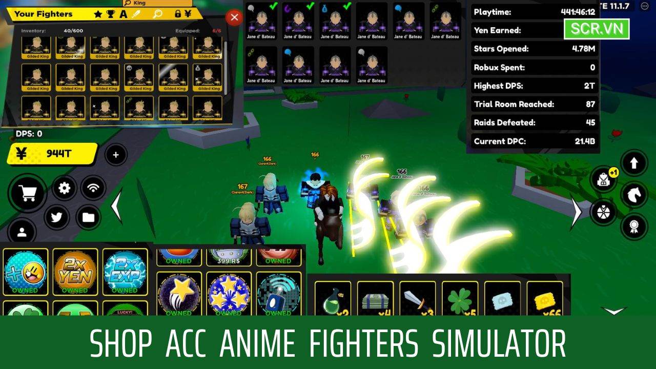 Shop ACC Anime Fighters Simulator