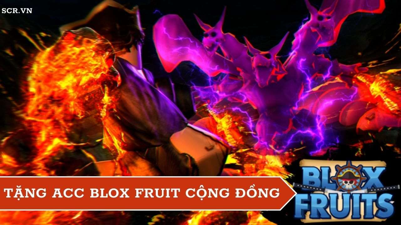 Tặng ACC Blox Fruit Cộng Đồng