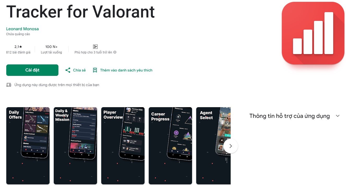 Tracker for Valorant
