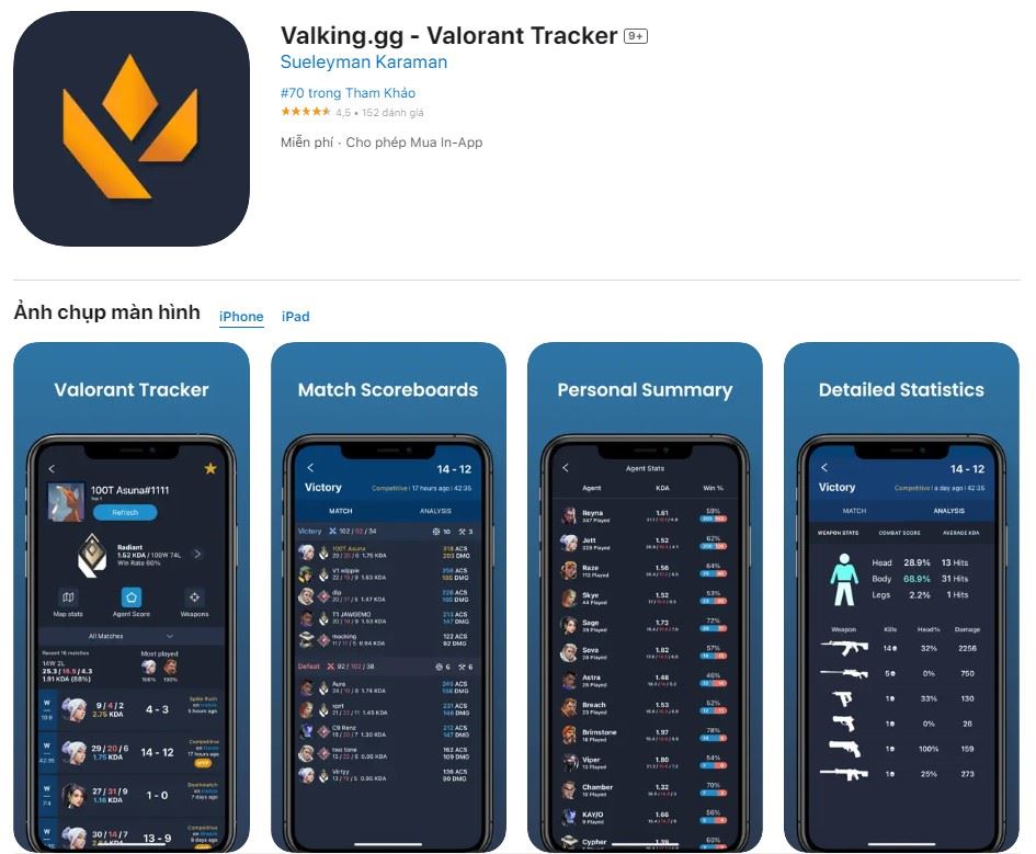 Valking.gg - Valorant Tracker