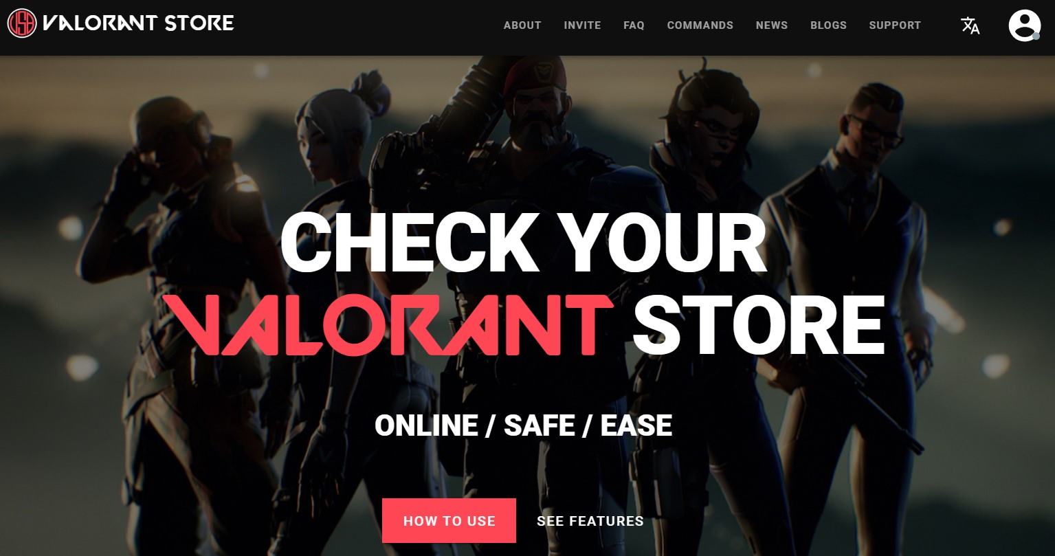 Web Valorant Store Check - Valorant.love