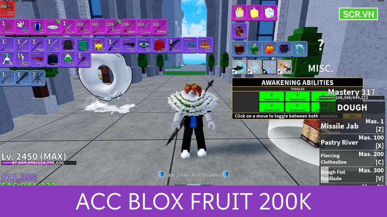 ACC Blox Fruit 200K