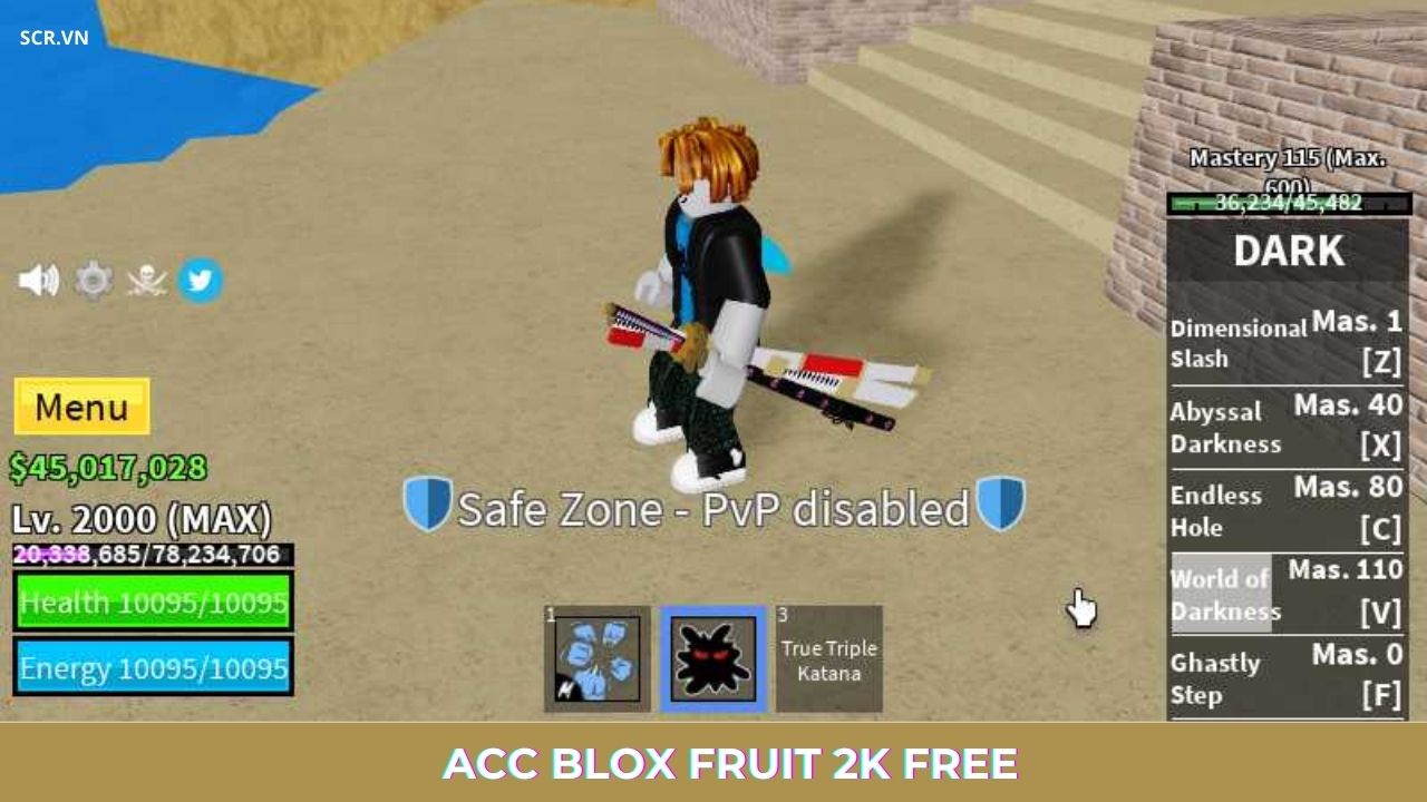 ACC Blox Fruit 2K