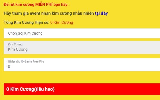 Ảnh Rút Kim Cương Free Fire