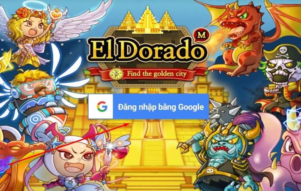 Cách đăng nhập El Dorado