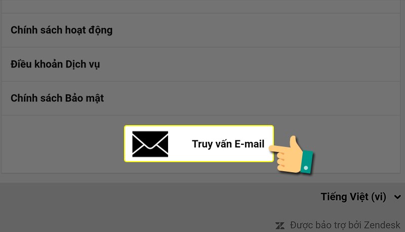 Chọn Truy vấn Email