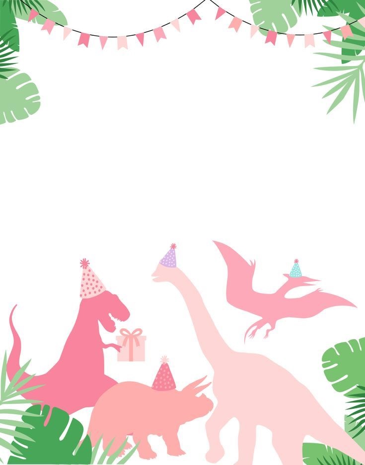 Hình ảnh khủng long cute màu hồng HD đáng yêu