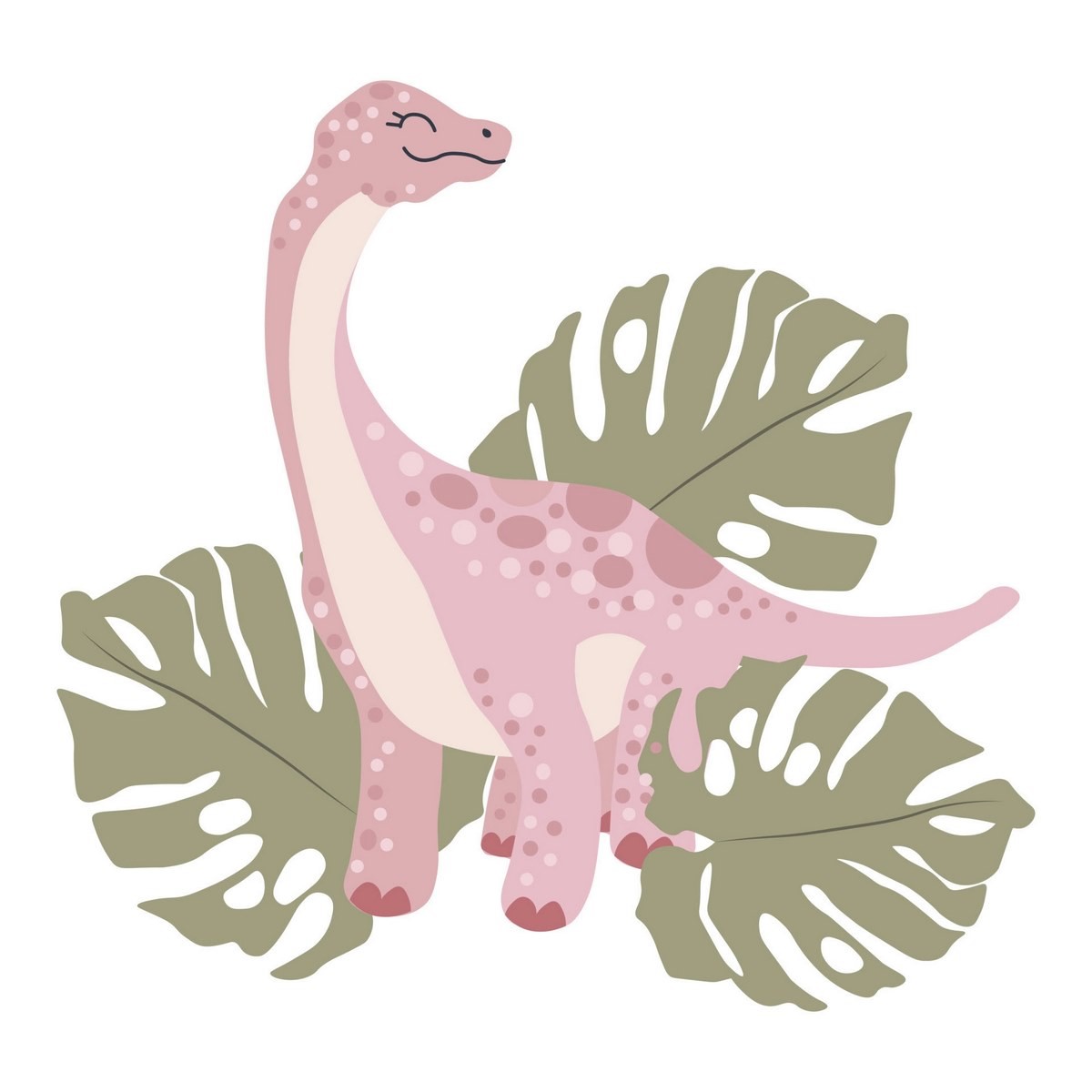 Hình ảnh khủng long màu hồng cute HD
