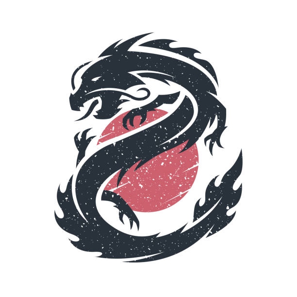 Mẫu hình ảnh logo game Blox Fruits Dragon cực chất