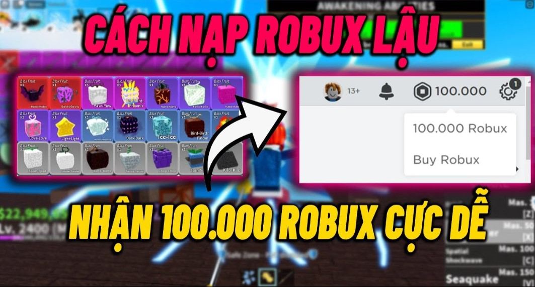 Nạp Robux Lậu