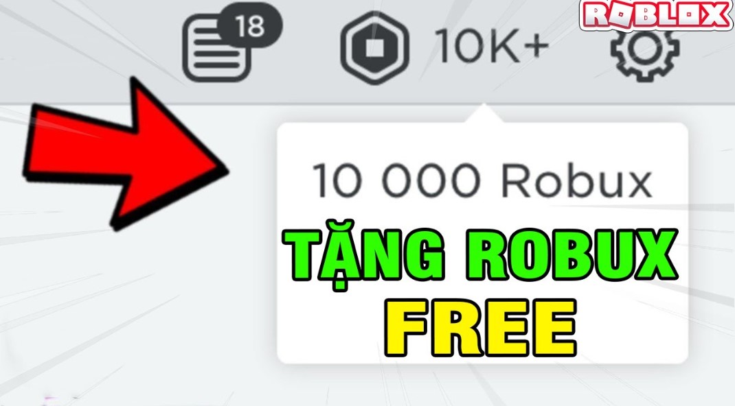 Tặng 10K Robux