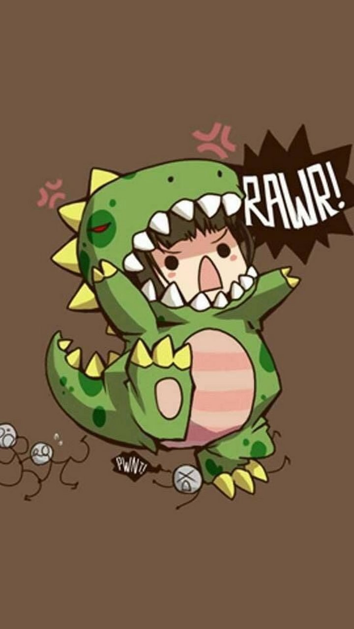 Top avatar hình nền khủng long cute FF