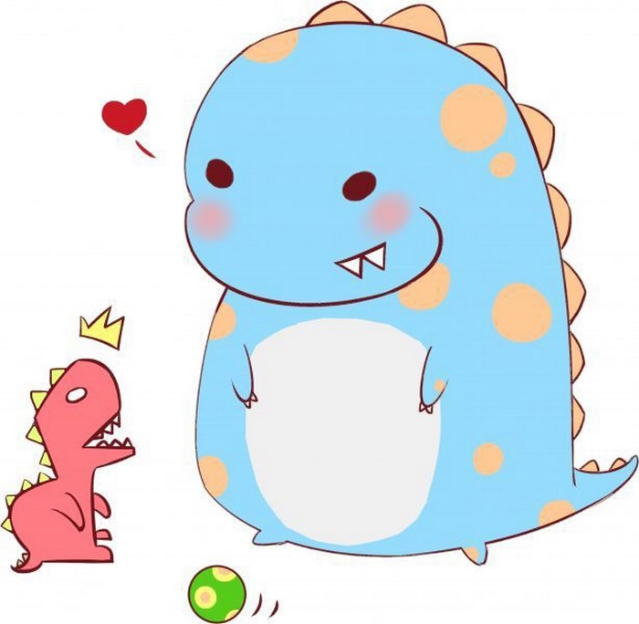 Top avatar khủng long cute đẹp nhất