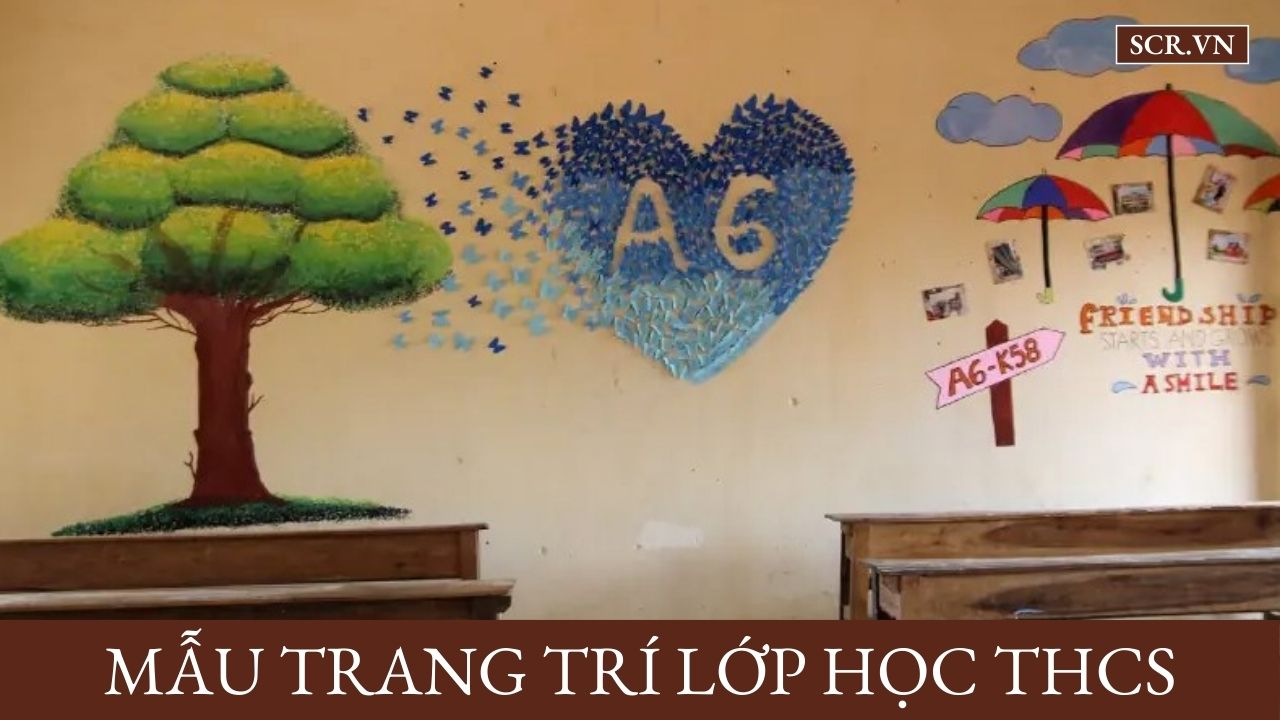 Mẫu Trang Trí Lớp Học THCS