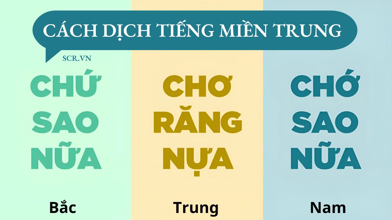 Cách Dịch Tiếng Miền Trung