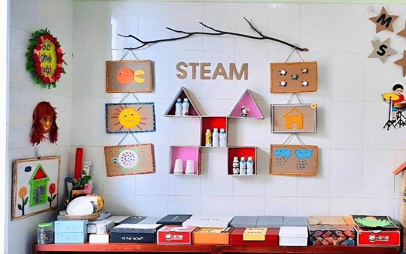 Góc Nghệ Thuật Theo Hướng Steam Đẹp