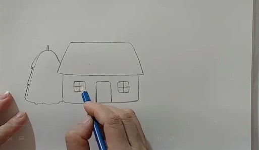Hãy vẽ một ngôi nhà nhỏ
