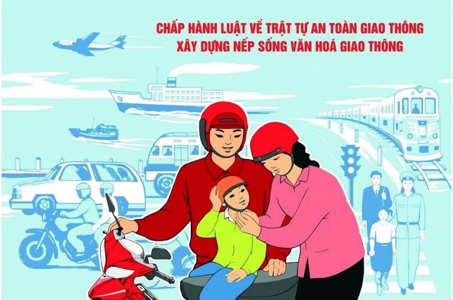 Hình Ảnh Mẫu Khẩu Hiệu An Toàn Giao Thông