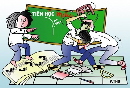 Hình Ảnh Về Tình Trạng Bạo Lực Học Đường